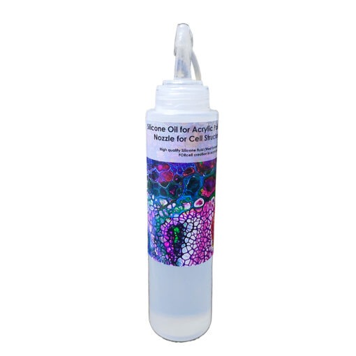 Fa Duca Lub Silicone Oil for Acrylic Paint Pouring for Cell Structures (300 ml) - Image 3
