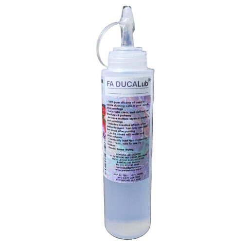 Fa Duca Lub Silicone Oil for Acrylic Paint Pouring for Cell Structures (300 ml) - Image 4