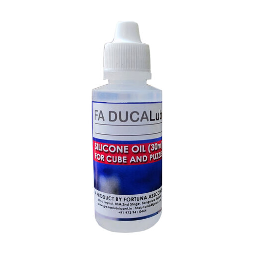 Silicone Oil for Cube and Puzzle Oil 30 ml -  Fa Duca Lub