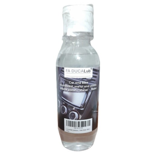 Car / Bike Dashboard, Metal / Plastic Interior Polish Shiner 180ml - Fa Duca Lub