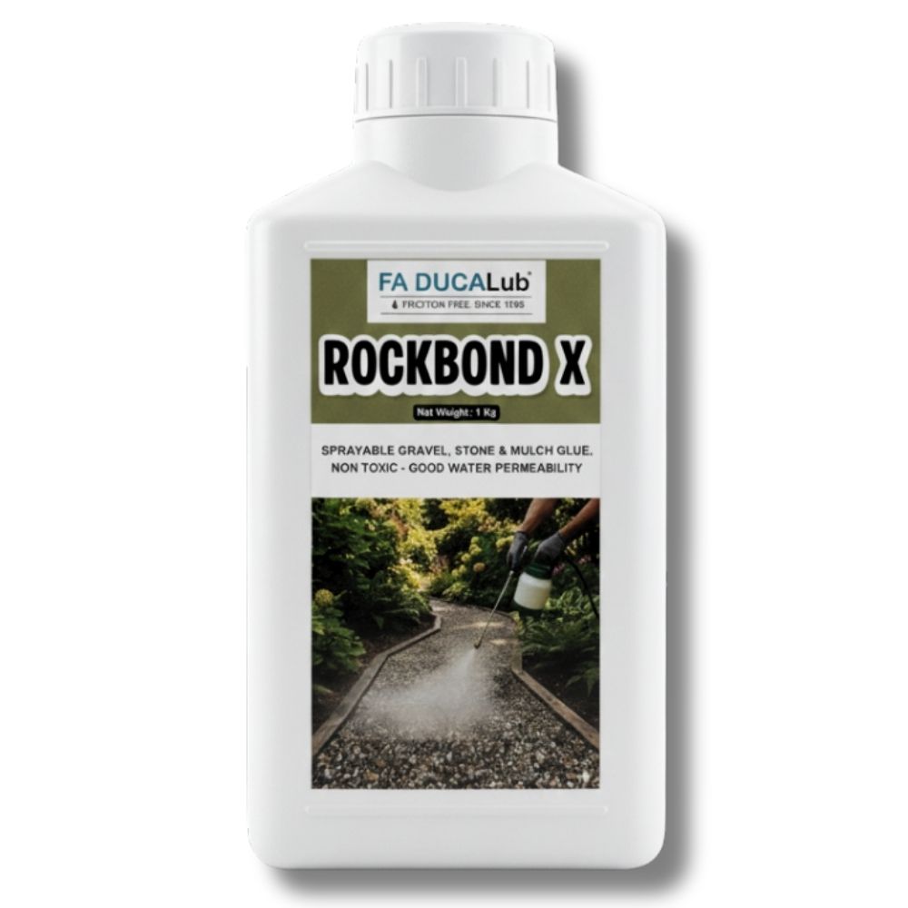 ROCKBOND X 1 Kg Sprayable gravel stone and mulch glue binder - Image 2