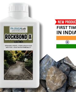 ROCKBOND X 1 Kg Sprayable gravel stone and mulch glue binder