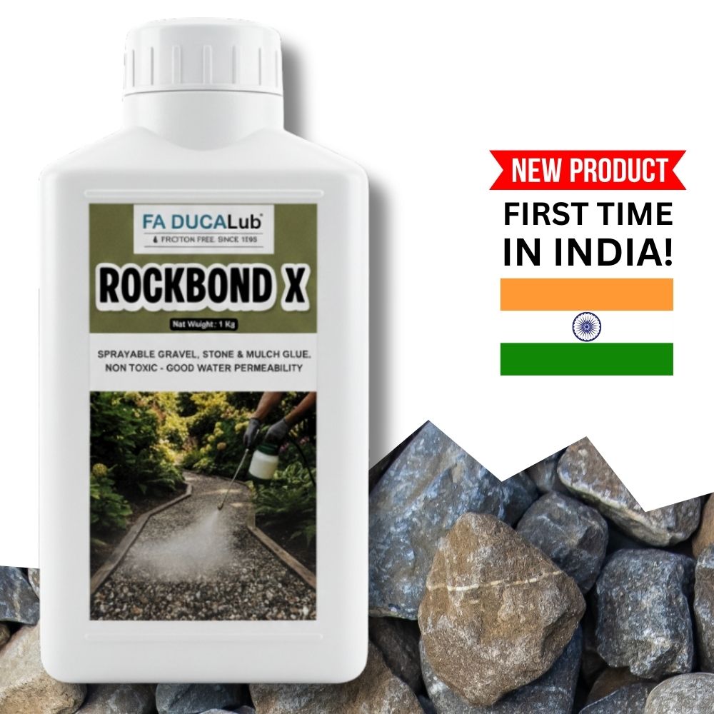 ROCKBOND X 1 Kg Sprayable gravel stone and mulch glue binder