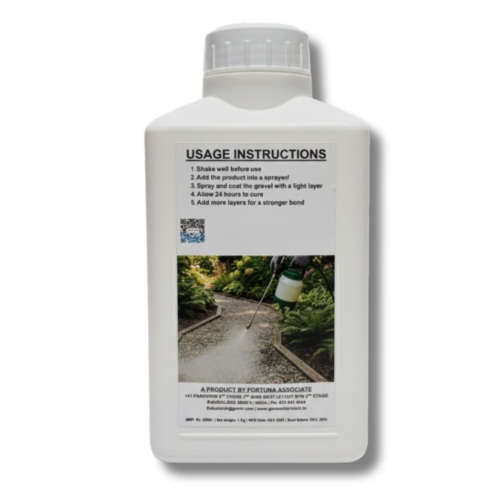 ROCKBOND X 1 Kg Sprayable gravel stone and mulch glue binder - Image 9