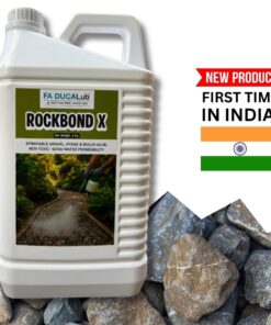 ROCKBOND X 1 Kg Sprayable gravel stone and mulch glue binder