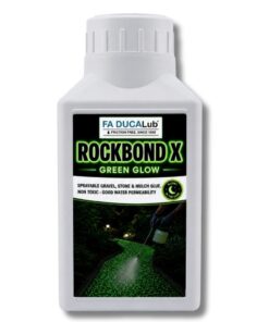 ROCKBOND X Green Glow 500g Sprayable gravel stone and mulch glue binder