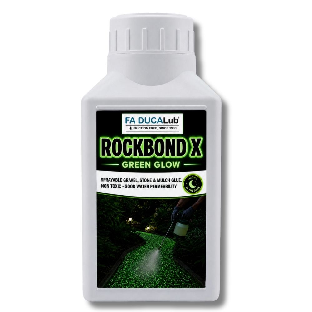 ROCKBOND X Green Glow 500g Sprayable gravel stone and mulch glue binder